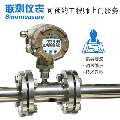 聯測LWGY-SIN渦輪流量計  測氣體 液體 油