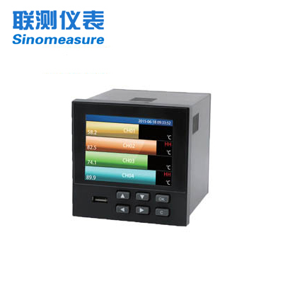 聯(lián)測(cè)LR-R9600無(wú)紙記錄儀   溫度/流量/壓力記錄儀